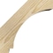 Ekena Millwork 6"W x 10"D x 10"H Imperial Rough Sawn Knee Brace, Douglas Fir BRC06X10X10IMP00RDF - alternate 4